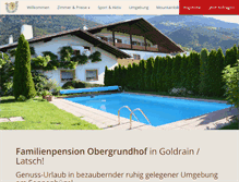 Tablet Screenshot of obergrundgut.com